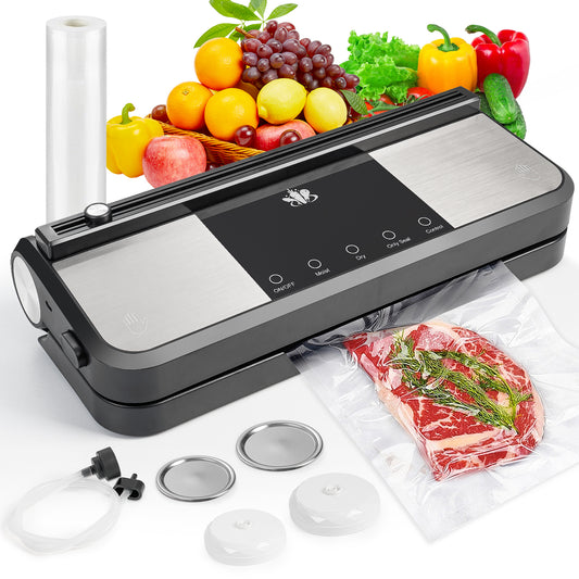 Cordless Vacuum Sealer Machine Rechargeable Build in Cutter