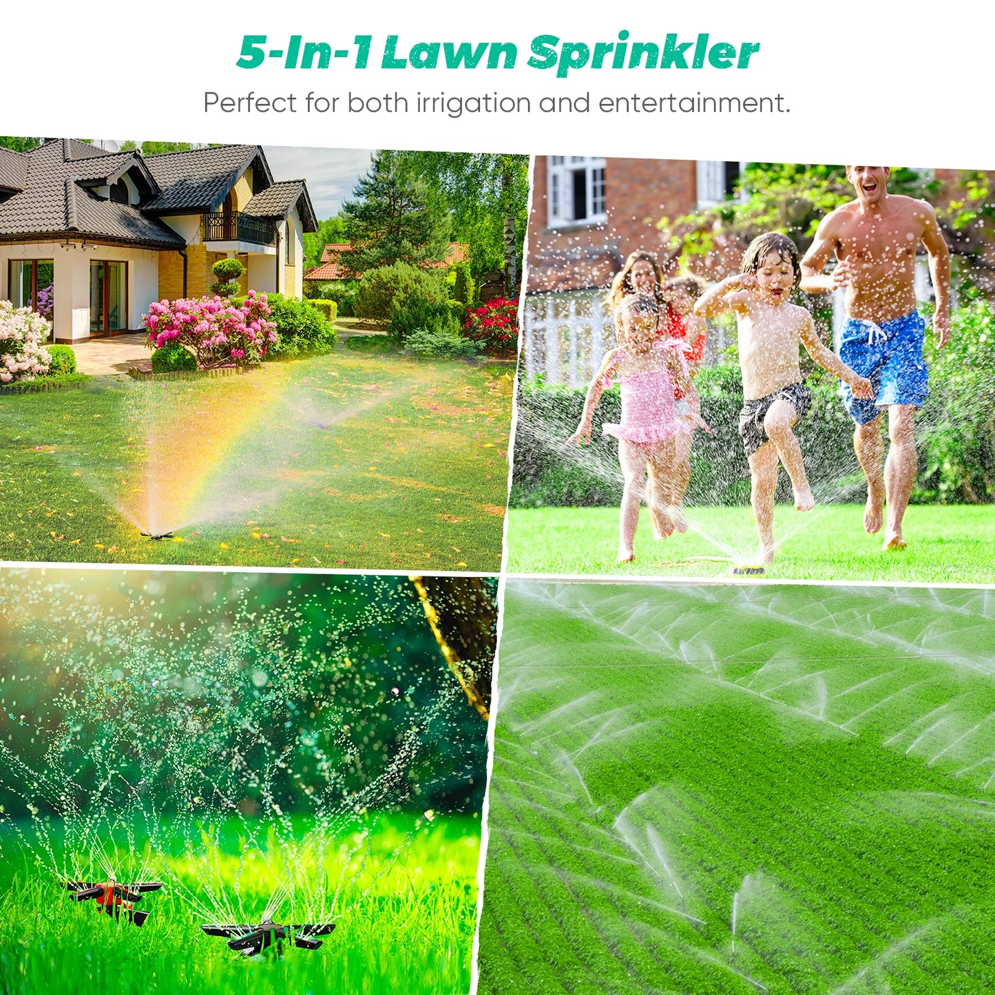 Sprinklers for Yard Large Area Automatic Irrigation System for Plants