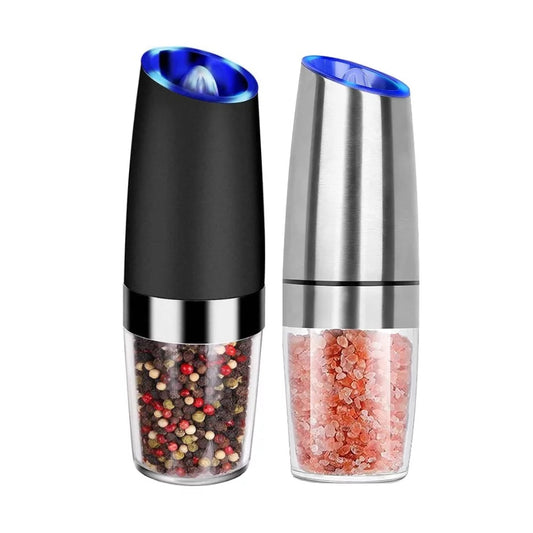 Salt and Pepper Grinder Set Automatic Battery Operated 2 Pcs